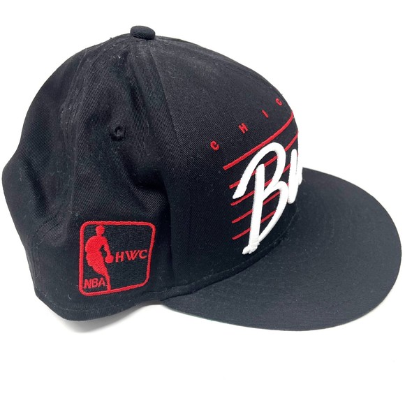 Chicago Bulls New Era Snapback Hat Black / White / Red‎ One Size - Picture 3 of 5